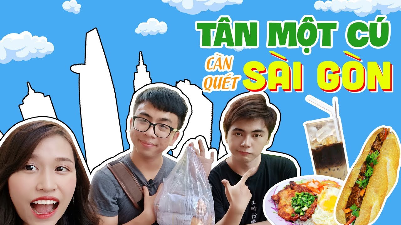 HÔM NAY ĂN GÌ - CÙNG TÂN 1 CÚ CÀN QUÉT QUÁN CÓC SIÊU ĐÔNG Ở SÀI GÒN