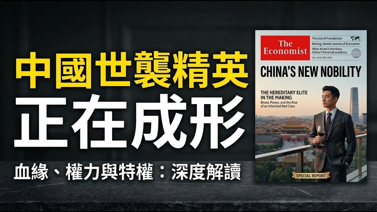 【經濟學人】中國的世襲精英正在成形？伊朗核計畫沒有好選擇？美伊戰爭對全球經濟的攻擊！