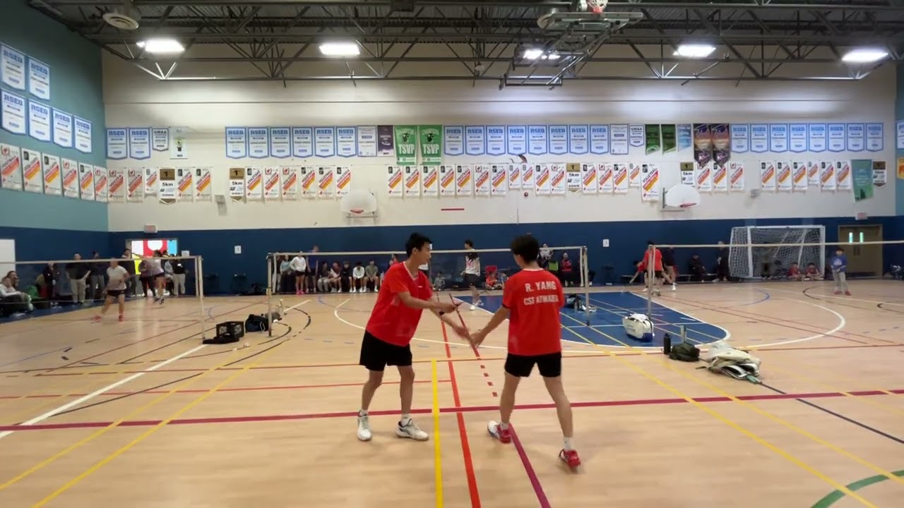 Ruicheng/Roger vs Anson Chen/Aayush Saha BDU19 SF