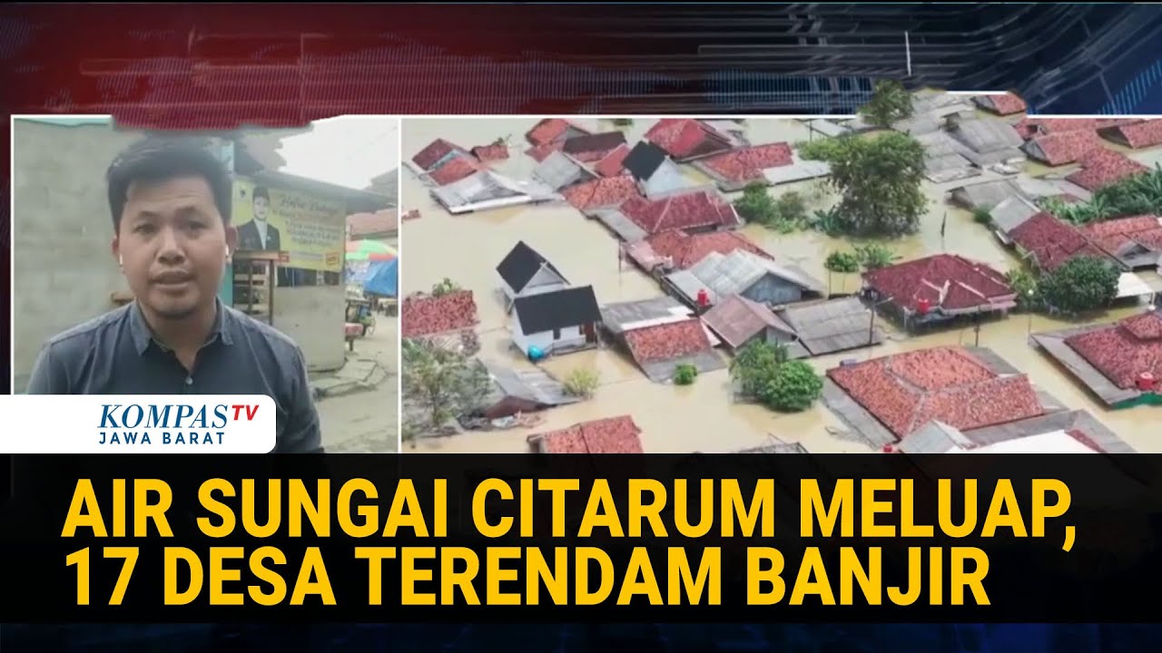 Hari Ketiga Banjir Karawang: Sungai Citarum Masih Tinggi, Warga Tetap Mengungsi
