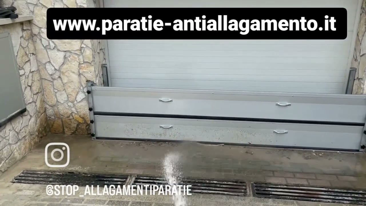 PARATIA ANTIALLAGAMENTO TEST RAPIDO DOPO INSTALLAZIONE