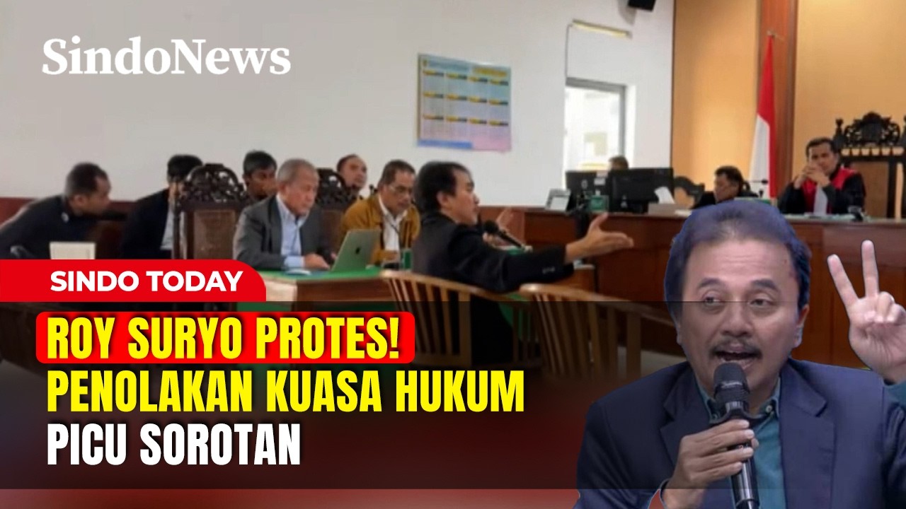 Roy Suryo Protes! Penolakan Kuasa Hukum Picu Sorotan | Sindo Today | 19/02