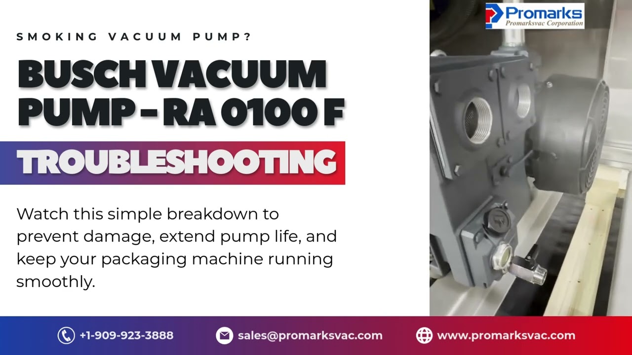 Why Your Busch Vacuum Pump Is Smoking! (Fast Fixes You MUST Know) #BuschVacuumPump #VacuumPumpSmoke