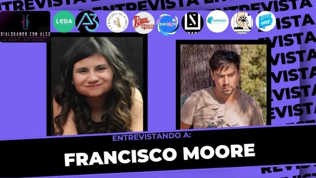 Dialogando con Alex junto a Francisco Moore
