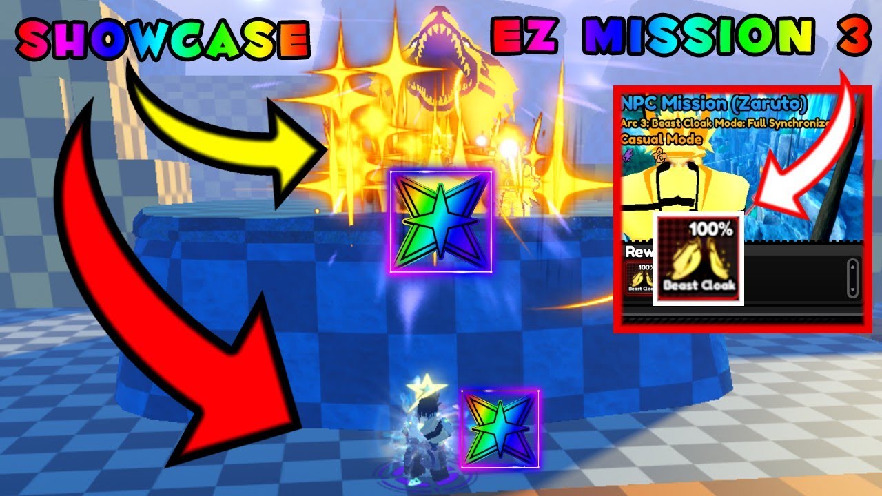 *275 RRs FREE* MISSION 3 NARUTO EZ + NARUTO E SASUKE **all star** NO ASTD X