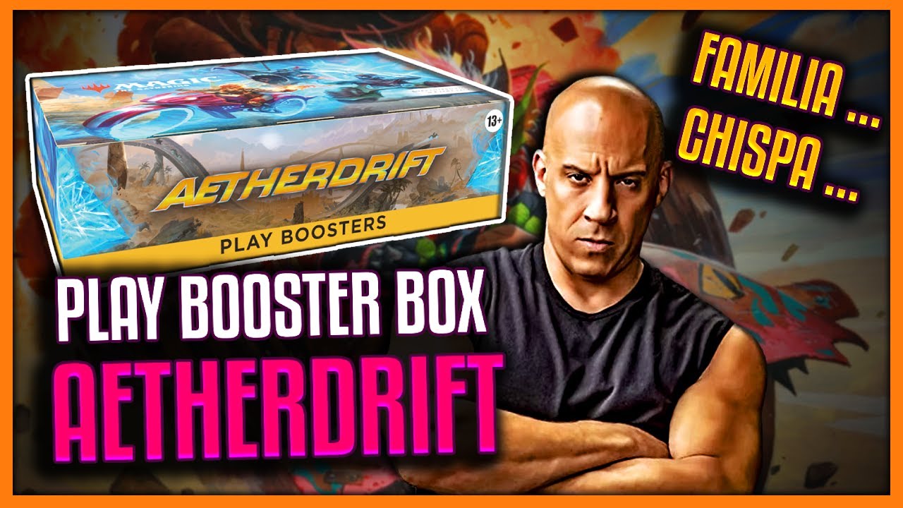 ¿CARRERAS EN MAGIC? | Abrimos un PLAY BOOSTER BOX de AETHERDRIFT