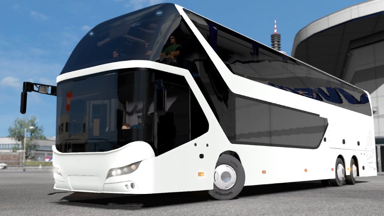 ETS2 World Tour: Belo Horizonte to Brasilia on Neoplan Skyliner (ETS2 1.36)