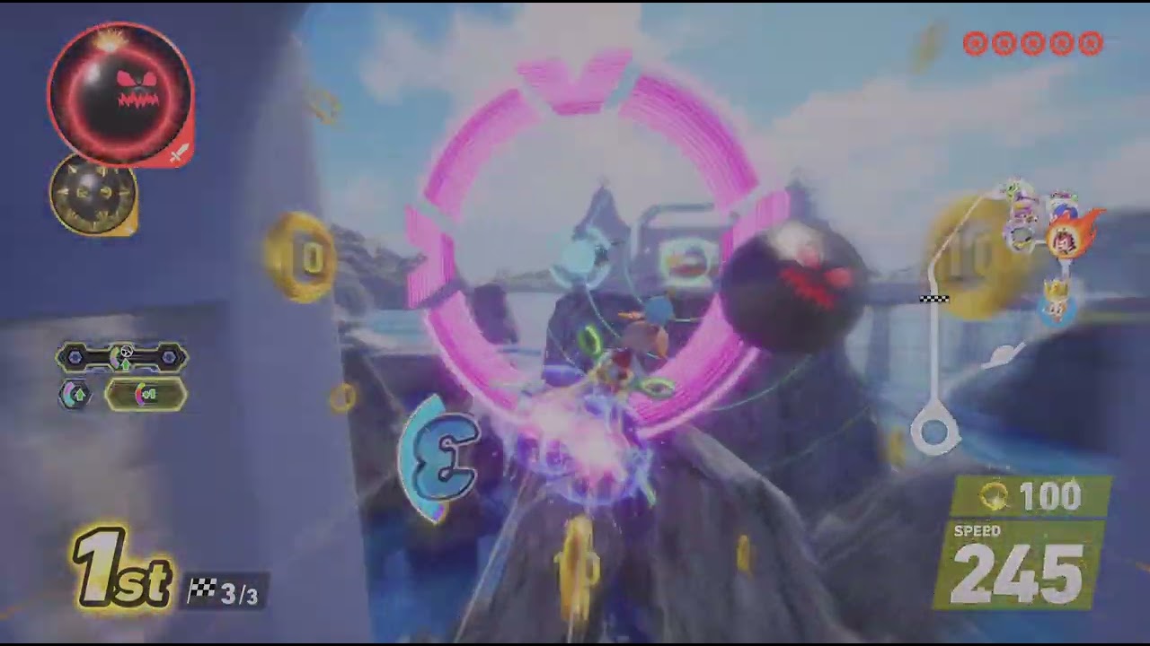 Cream And cheese Vs Charmy Sonic Racing: CrossWorlds Gamplay