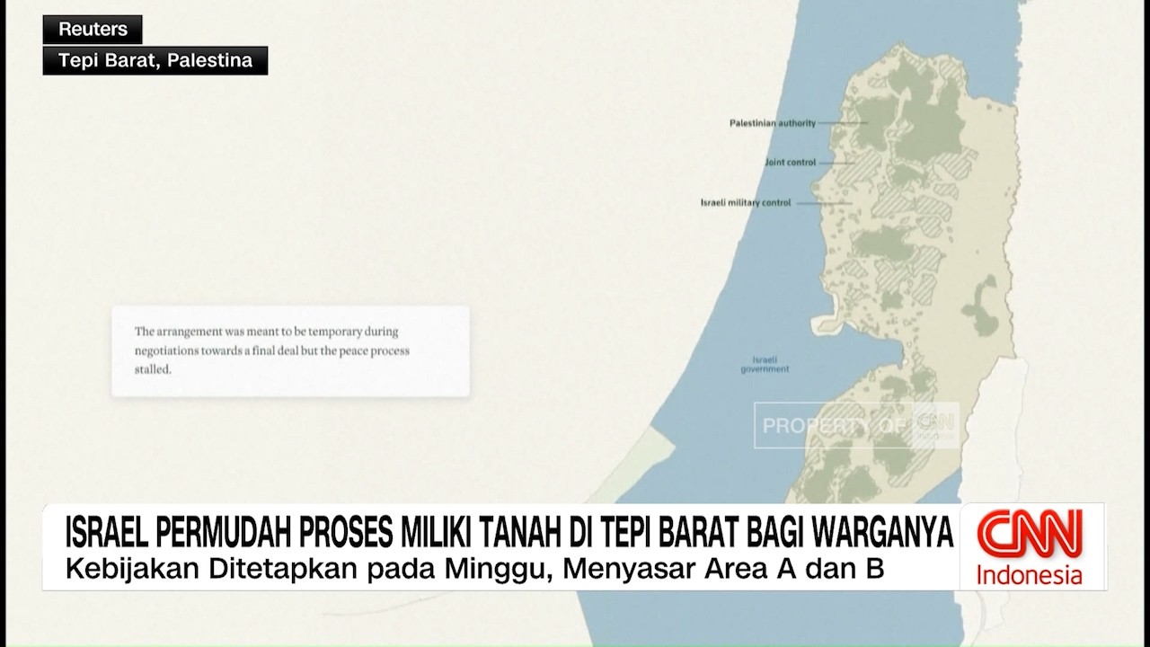 Israel Permudah Proses Miliki Tanah di Tepi Barat Bagi Warganya