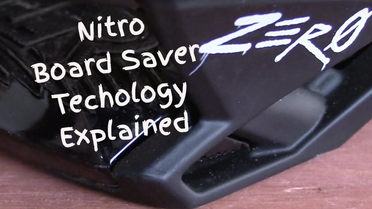 Nitro Snowboard Bindings Board Saver Technology: Explained