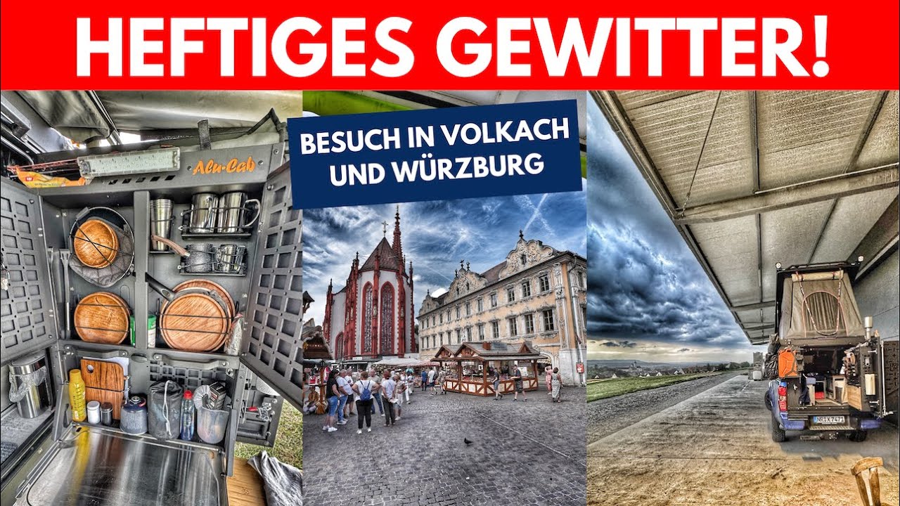 #460 - Heimreise via Mainfranken - Schwarzach - Volkach - Würzburg - Genesis Import