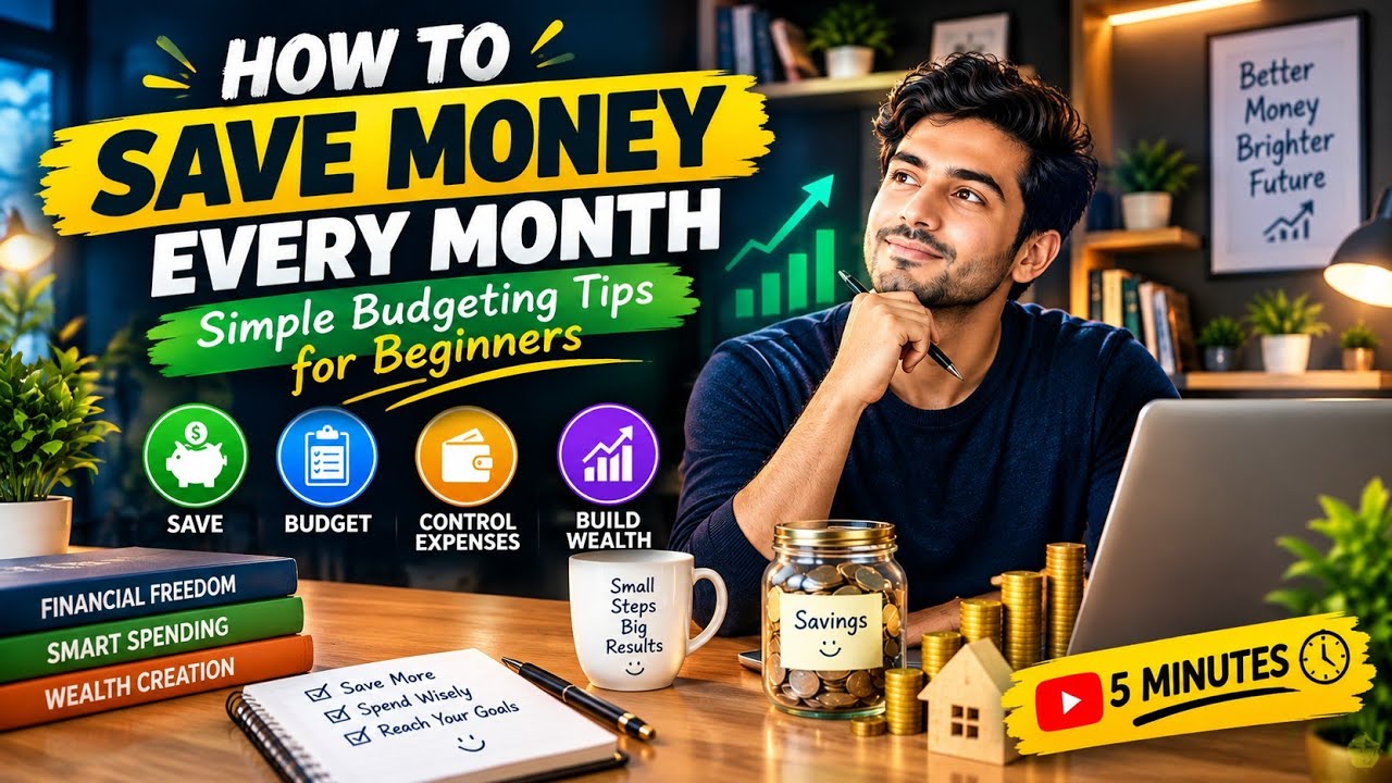 How to Save Money Every Month | Simple Budgeting Tips for Beginners 💰