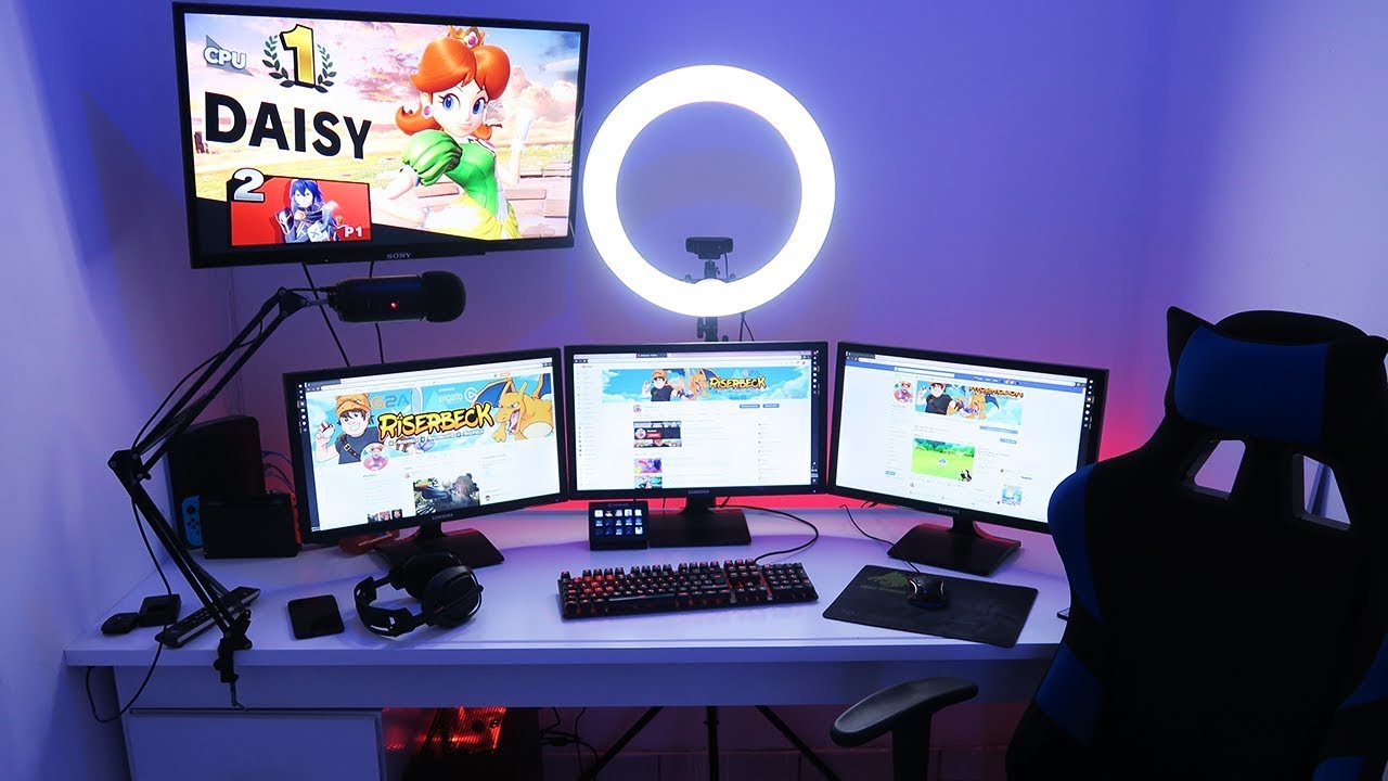 MI NUEVO SETUP GAMER YOUTUBER STREAMER 2019