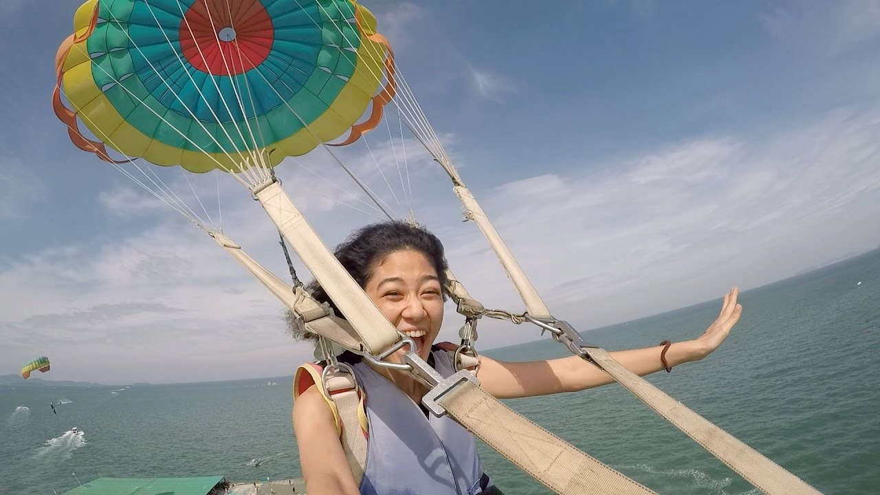 Parasailing - Pattaya, Thailand