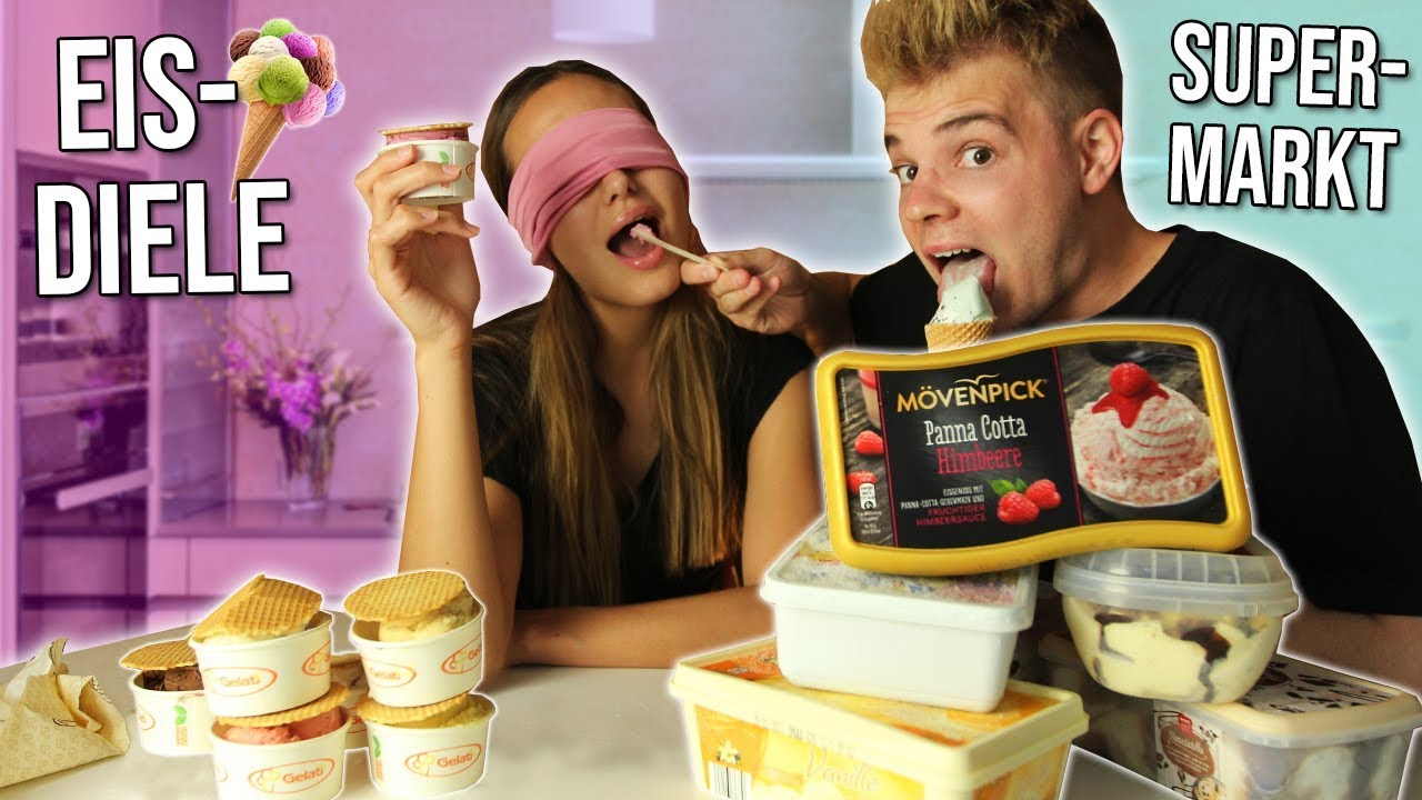 EIS aus EISDIELE vs EIS vom SUPERMARKT (blind erschmecken)🍦