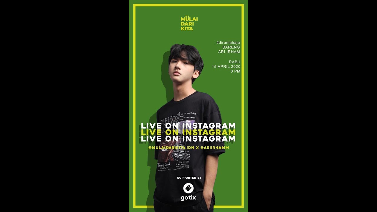 Live Instagram Bareng Ari Irham