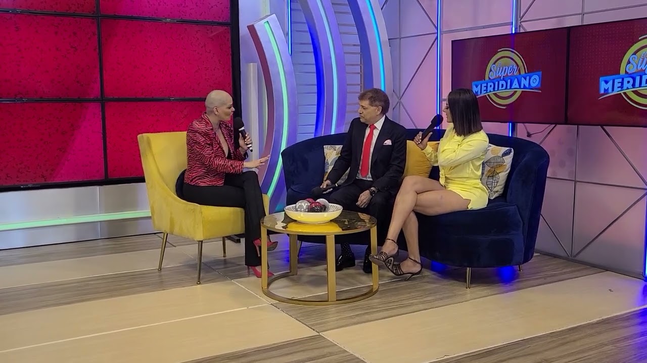 Karina Bonilla entrevista super meridiano Ver&oacute;nica batista y domingo Bautista