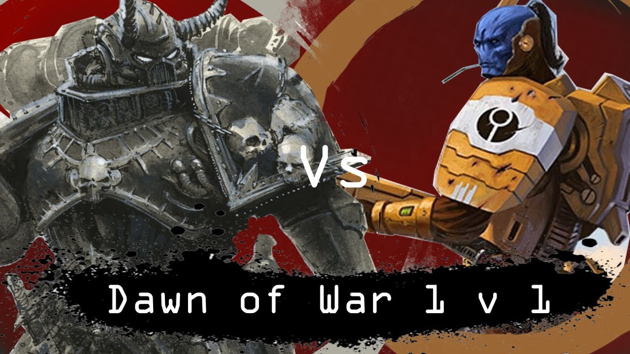 Dawn of War  Soulstorm 1 v 1 Tau (Bhaltair Roshaun) vs Chaos (Tornado v2.0)