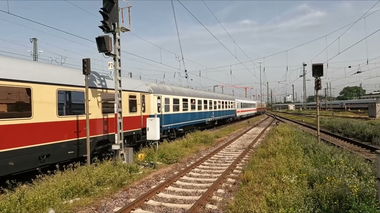 TEE mit 103 245 und 11 393 in Basel Bad  Bf  29 06 2024