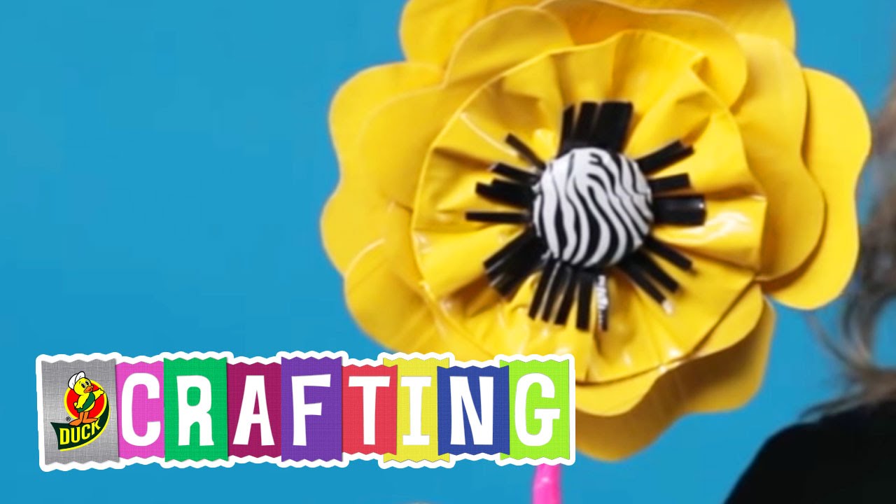 How to Craft a Duct Tape Giant Flower