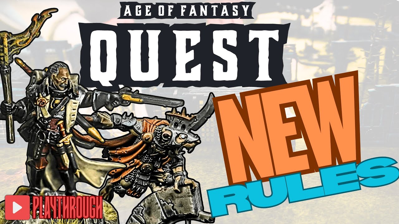 Age of Fantasy: Quest - Are the new rules better?! [Battle Report]