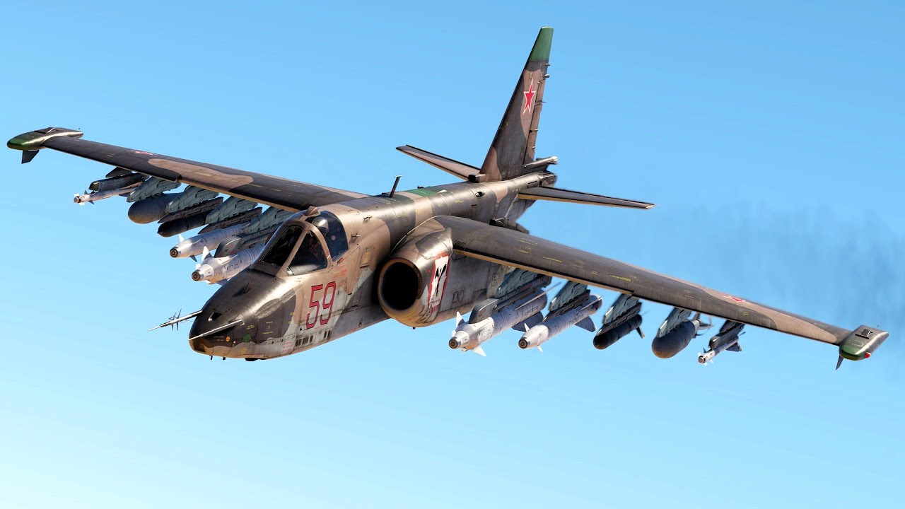 30 Mins of Su-25 Rook CAS in Ground RB (War Thunder)