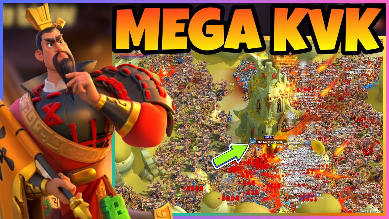1093-2377 vs 2489 | MEGA KvK LIIVE | Zig Fight Explodes | Open Field Carnage – Rise of Kingdoms
