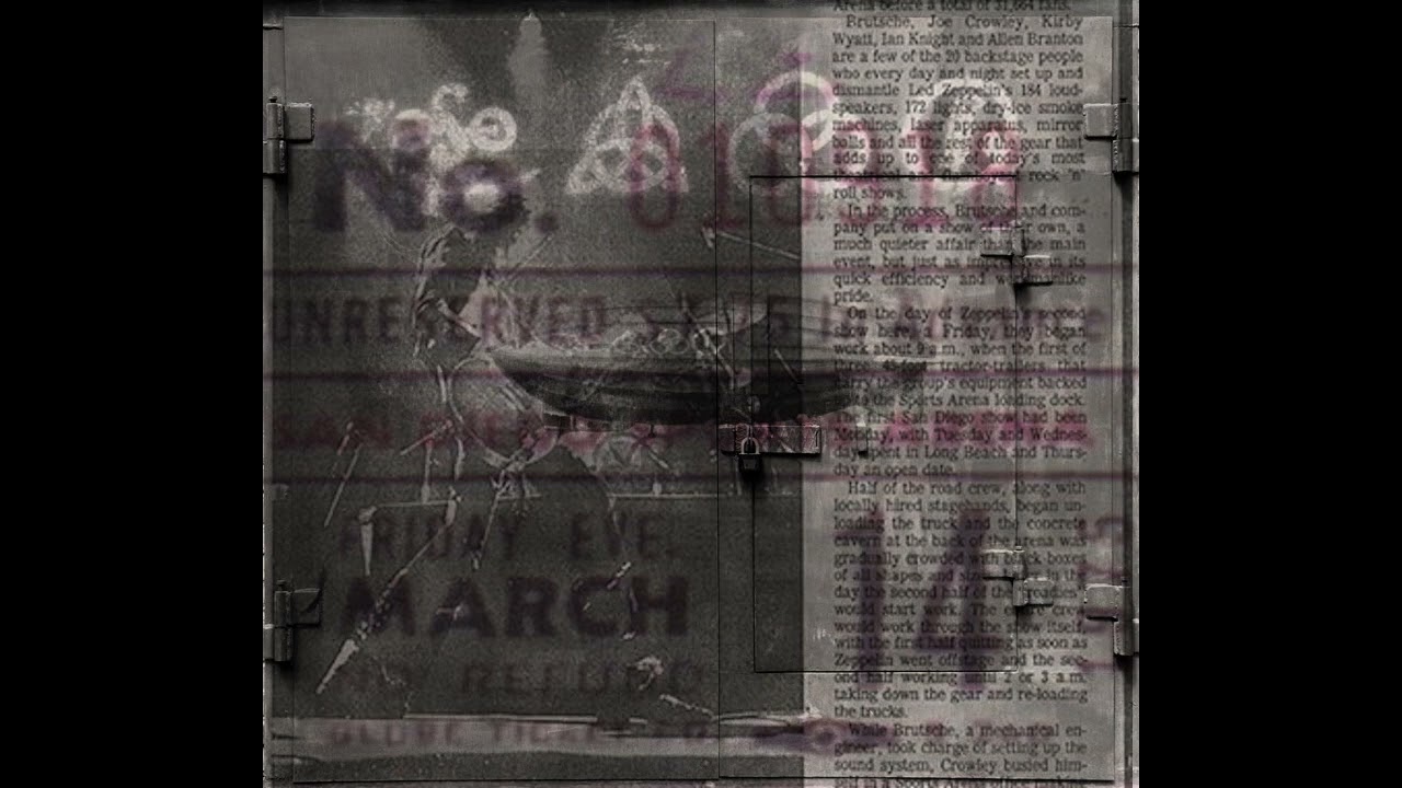 Led Zeppelin live in California 14th March 1975