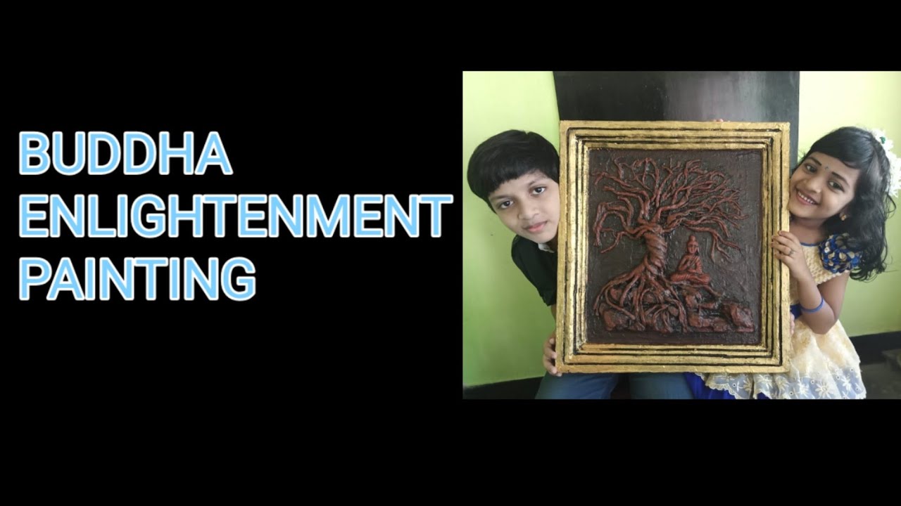 How To Make Meditating Buddha Painting | A V ART | @WRAYTZEW TEAM