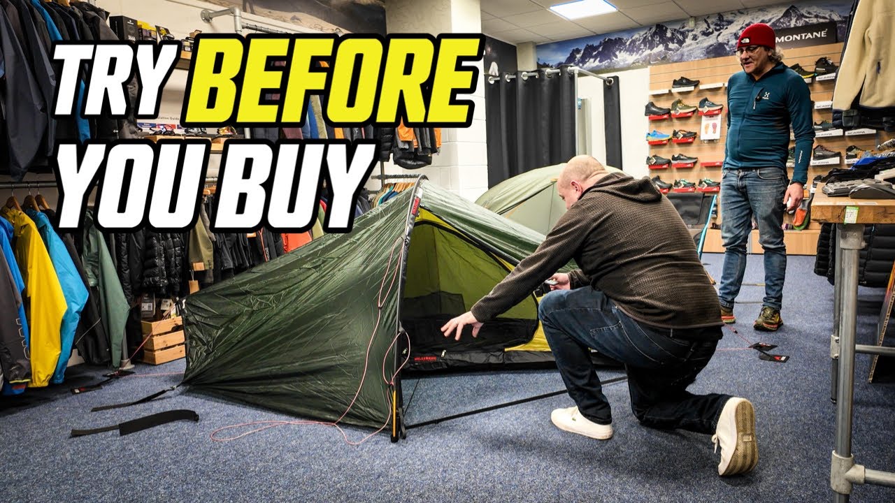 Tent Shopping Can Be Scary