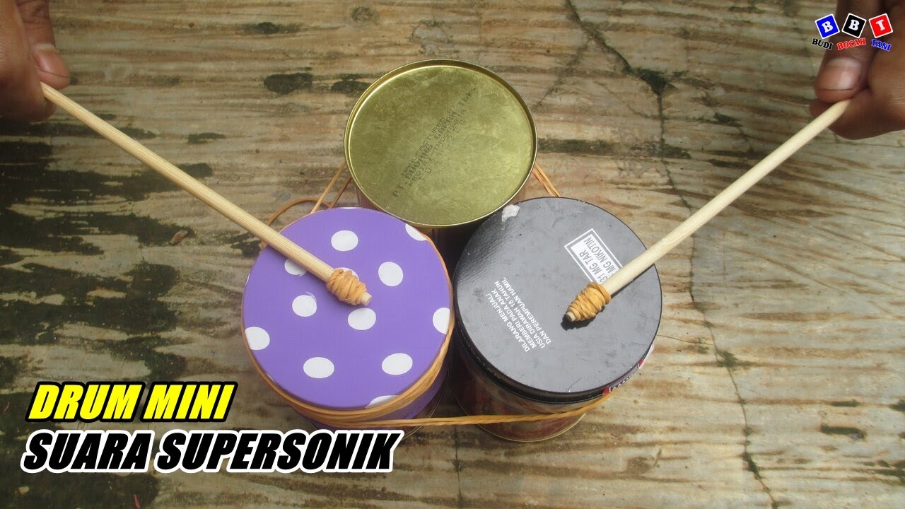 Membuat Alat Musik dari Kaleng Bekas