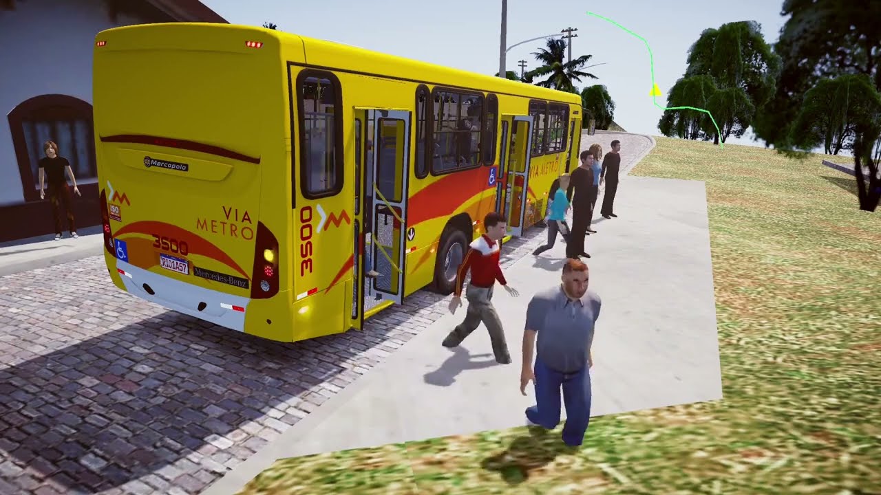 Proton Bus Simulator- Mapa Expansão Periferia Beta