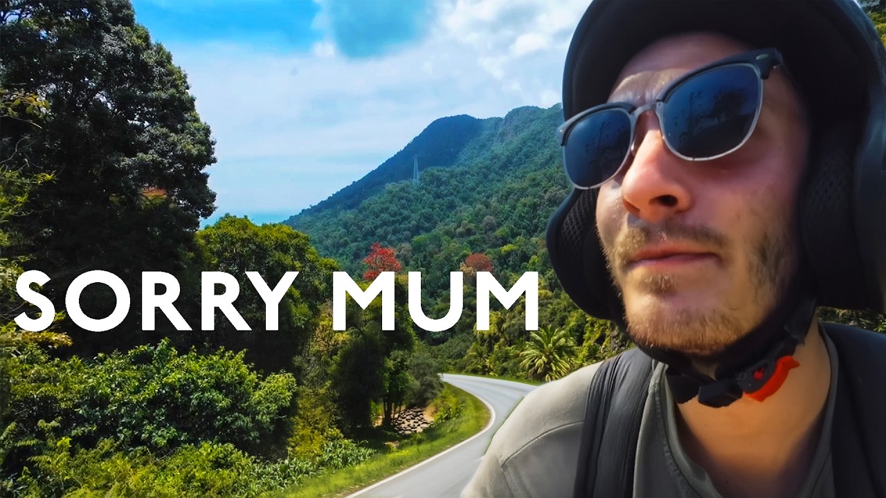 Riding a Motorbike For The First Time in Asia