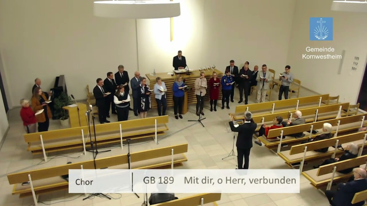Mit Dir, o Herr, verbunden