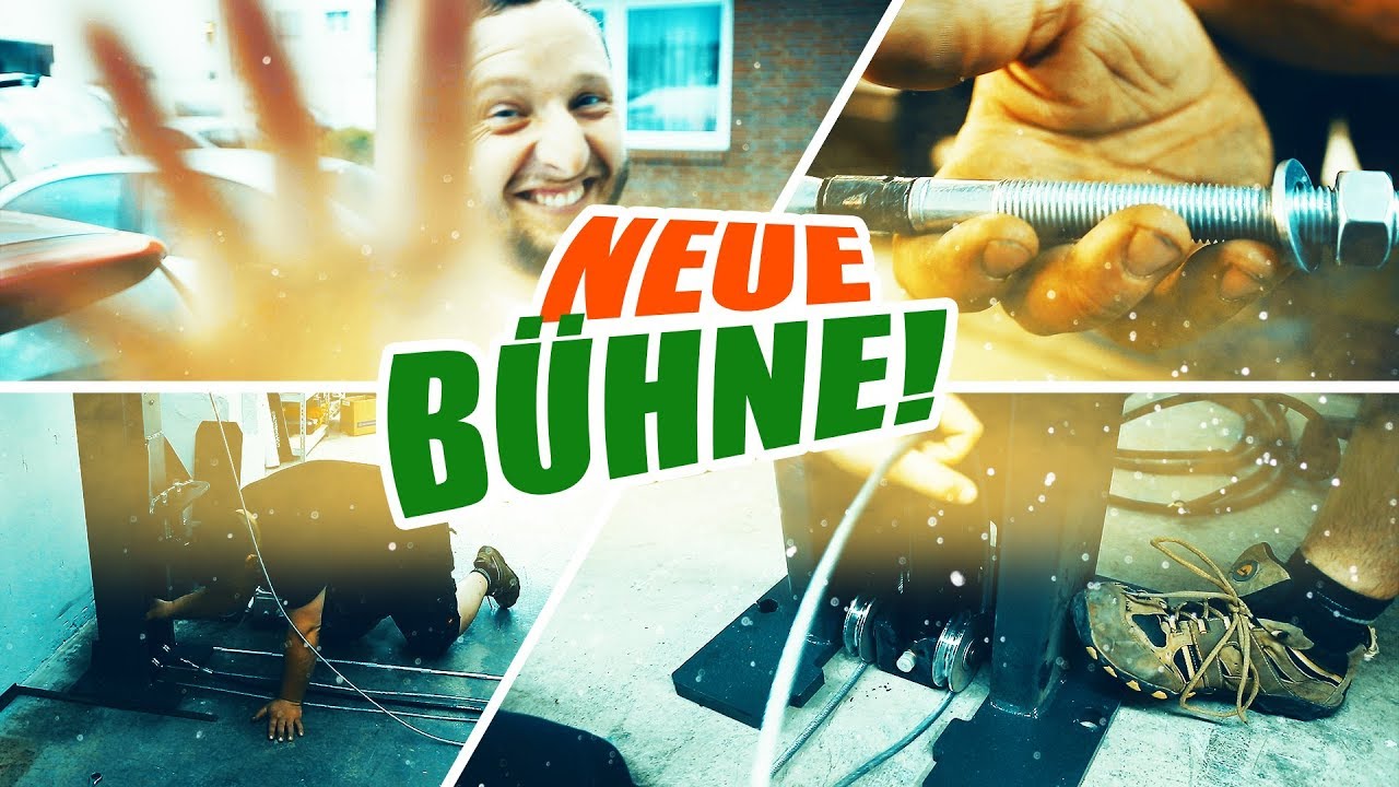Neue Hebebühne von Areso für die Halle - HLC Media