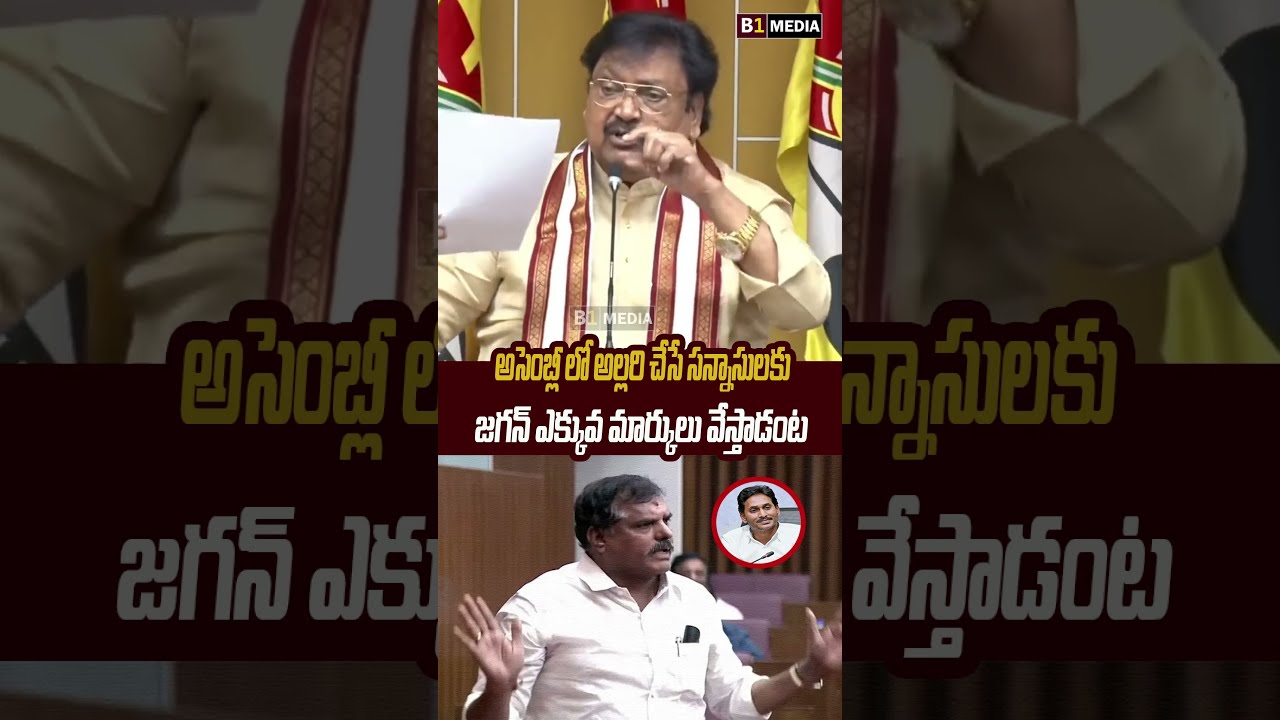 జగన్ అసలు రూపం బయట పెట్టిన వర్ల రామయ్య🤣😒|| Varla Ramayya Sensational Comments on YS Jagan #b1media