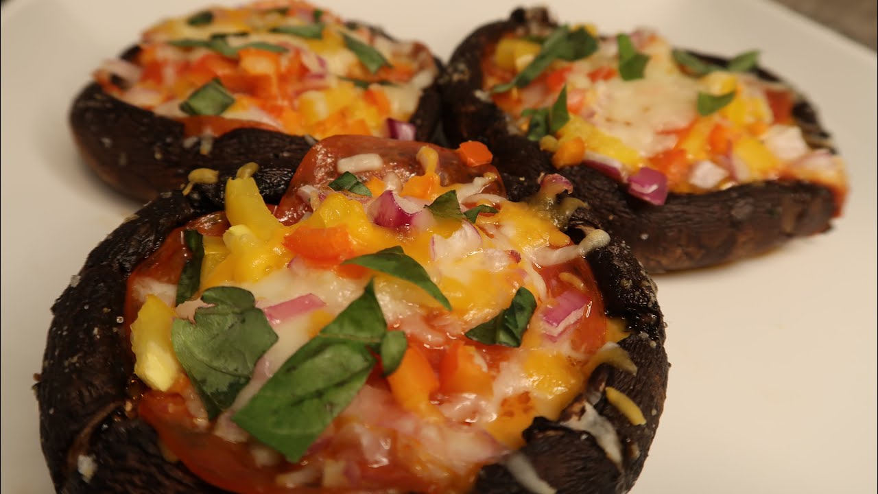 How to make portobello mushroom pizza