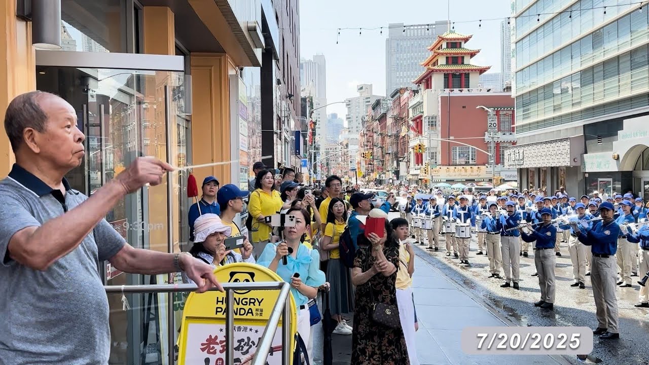 天国乐团奏响“法轮大法好”  为法轮大法发声 | 法輪大法在長春