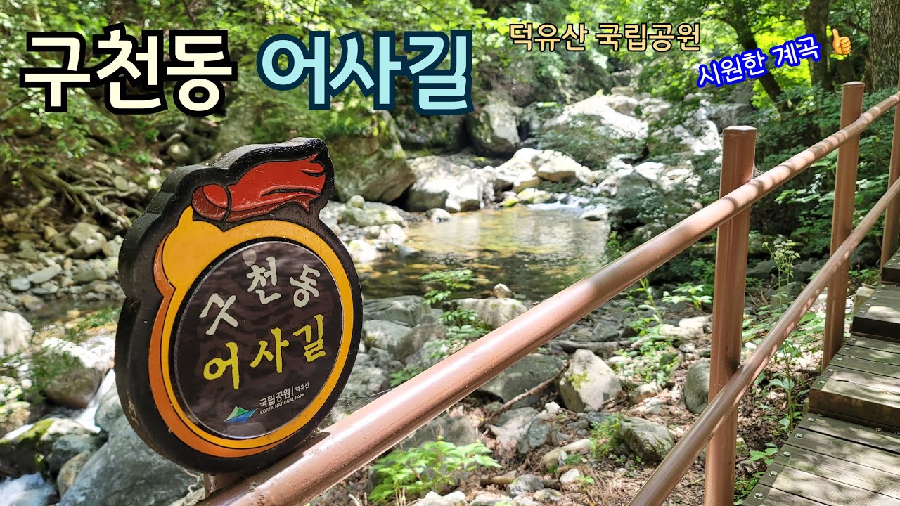 구천동 어사길/덕유산/무주 구천동/계곡/여름 트레킹