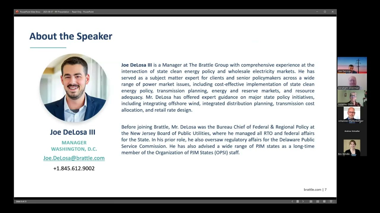 Northeast States Collaborative Webinar on Identifying Candidate Interregional Transmission Projects