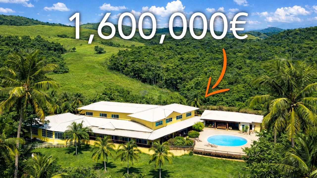Tour einer 1,600,000€ Luxusfarm in Rio de Janeiro, Brasilien