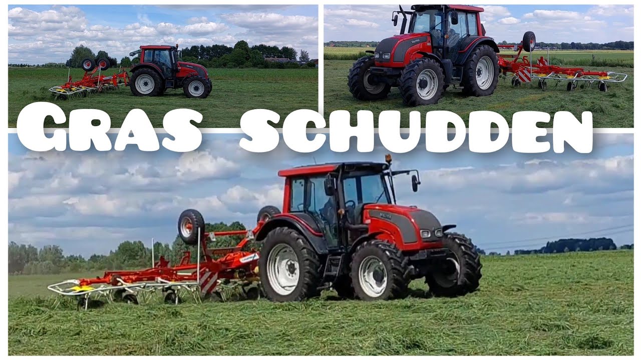 EINDELIJK een vlog over het GRAS SCHUDDEN | Boer Gerrit vlogt