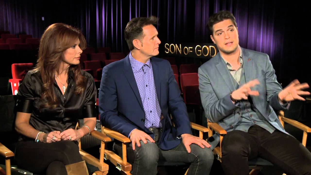 SON OF GOD Interviews: Roma Downey, Mark Burnett, Diogo Morgado
