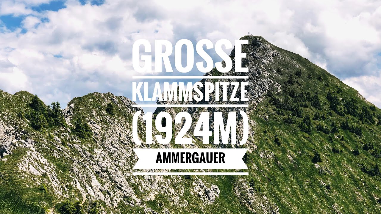 Gro&szlig;e Klammspitze (1924 m) and Schlo&szlig; Linderhof &ndash;&nbsp;Ammergauer Alpen