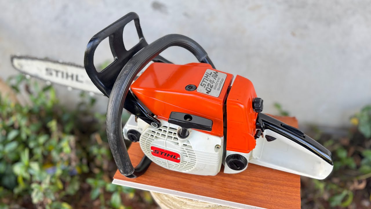 4/1 | STIHL 024AV - Máy Cưa Xích Hàng Nhật Bãi SX Đức -  Công Xuất 42cc Chuyên Khai Thác Tầm Trung