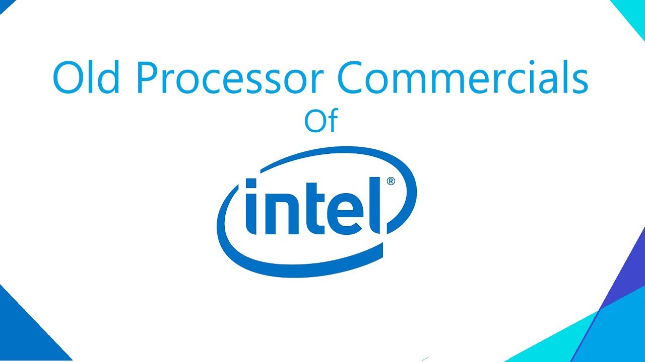 Старые Рекламные ролики Intel