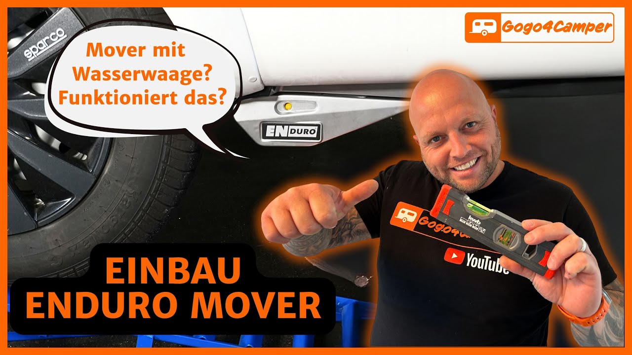 Einbau des Enduro Mover im Wohnwagen inkl. Vorstellung Wasserwagenfunktion  [EM505FL / EM515FL]