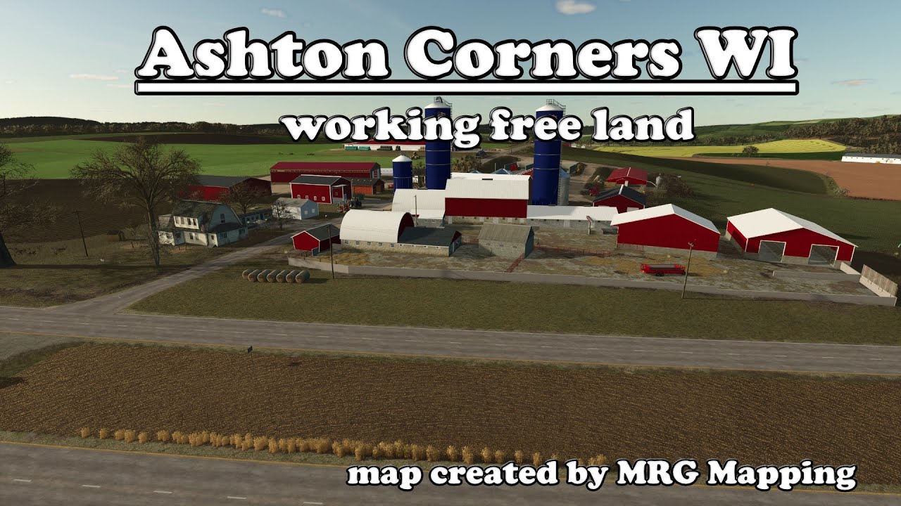 Ashton Corners, WI.  Harvesting on free land