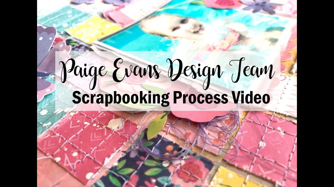 Scrapbooking Process #593 Paige Evans DT / Beauty Live Life