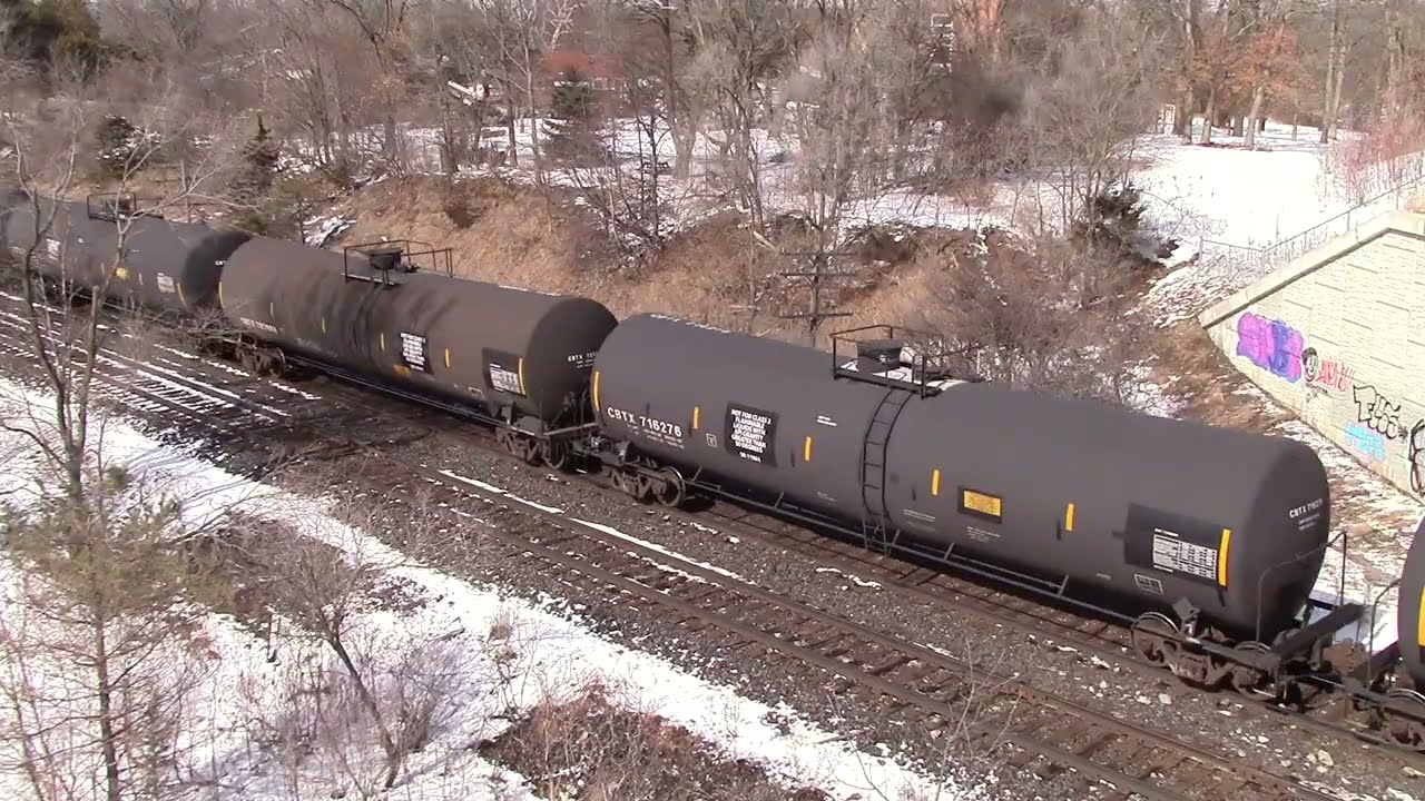 CN and VIA Trains at Kiwanis Park ft. GECX | 02.26.26